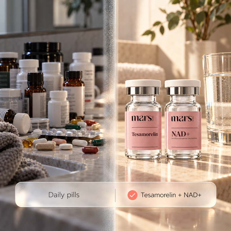 Compounded Tesamorelin & NAD+ Longevity Stack