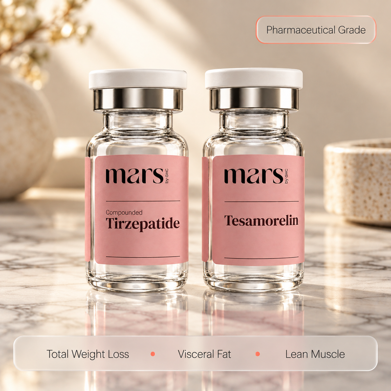 Compounded Tirzepatide & Tesamorelin Body Composition Stack