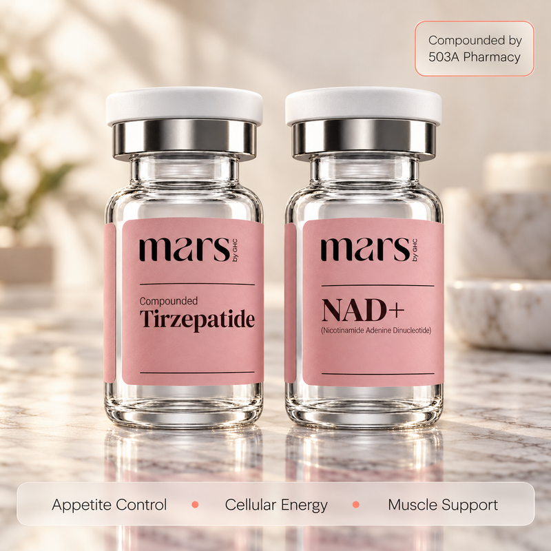 Compounded Tirzepatide & NAD+ Metabolic Stack