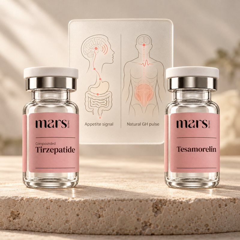 Compounded Tirzepatide & Tesamorelin Body Composition Stack